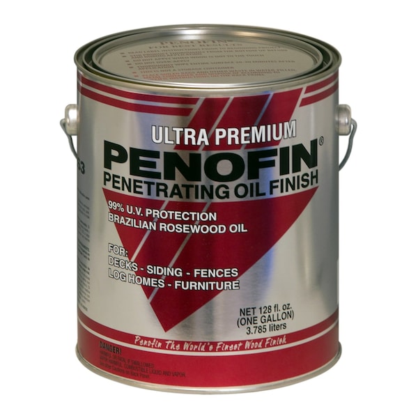 Penofin Ultra Premium Transparent Redwood Oil-Based Penetrating Wood Stain 1 gal F3MTRGA - main